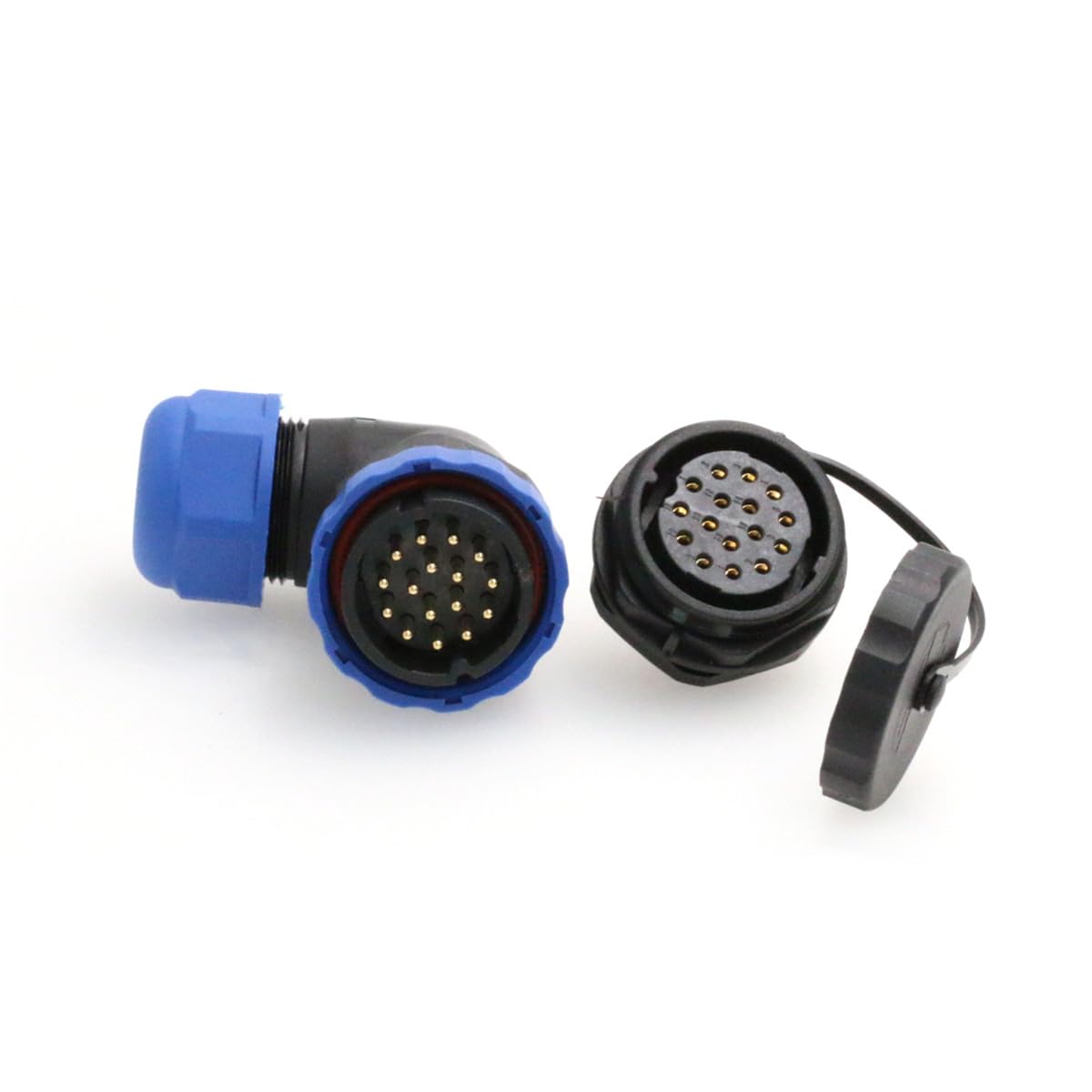 Amazon.com: HangTon HE29 16 Pin Plastic Waterproof Connector